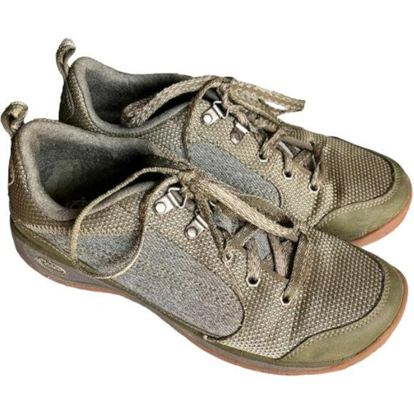 Chaco Kanarra Hiking Walking Shoes - Olive/Gray - 8.5 - Picture 3 of 12